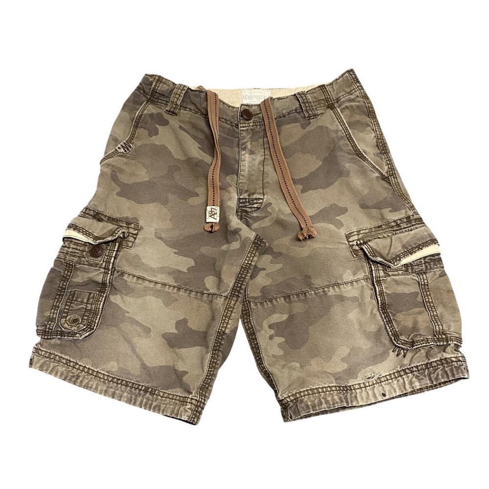 Y2K Aeropostale Camo Cargo Shorts